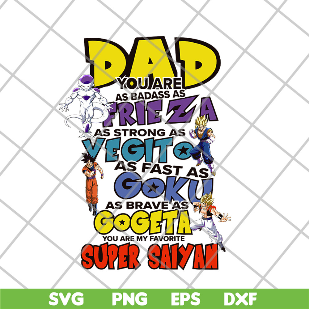 FTD21052107-Dragon Ball Z inspired My Favorite Dad or Favourite Fathers day or Birthday svg, png, dxf, eps digital file FTD21052107.jpg