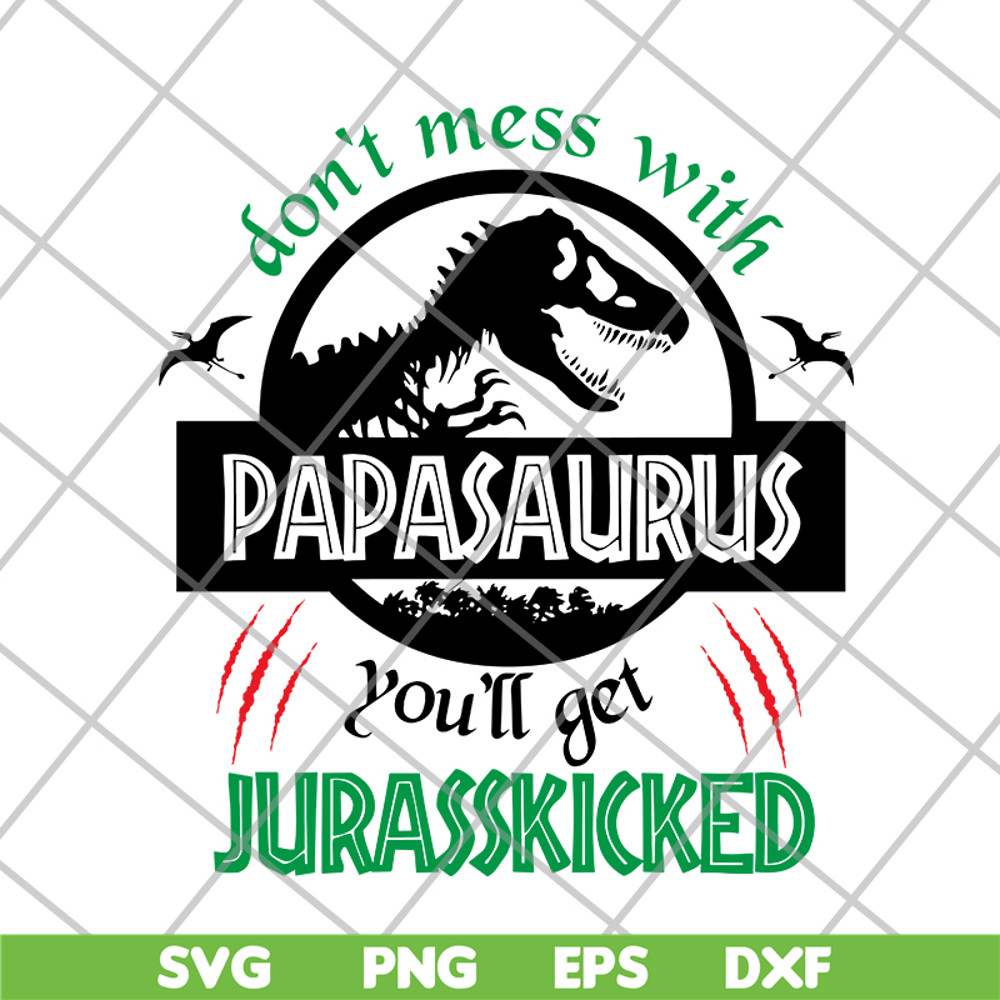 FTD24052103-Papa Saurus svg, png, dxf, eps digital file FTD24052103.jpg
