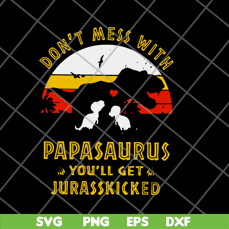 FTD24052112- papa saurus svg, png, dxf, eps digital file FTD24052112.jpg