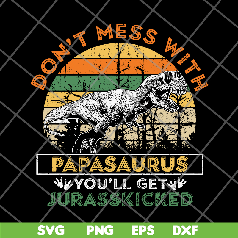FTD24052117-Papa Saurus svg, png, dxf, eps digital file FTD24052117.jpg