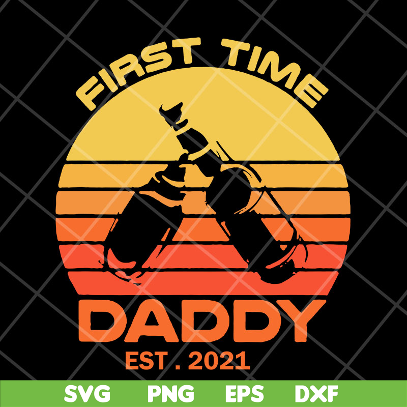 FTD28042123-first time daddy svg, Fathers Day svg, png, dxf, eps digital file FTD28042123.jpg