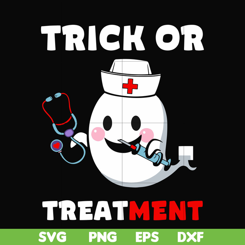 HLW0006-trick or treatment svg, halloween svg, png, dxf, eps digital file HLW0006.jpg