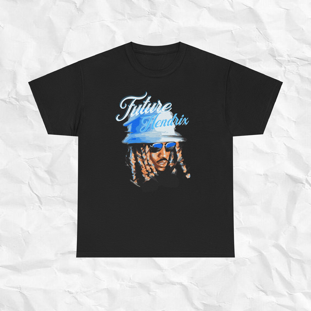 Future Hendrix Tshirt Future Merch Vintage Rap Tee Gift For Her Him Hip Hop Graphic Future Rap