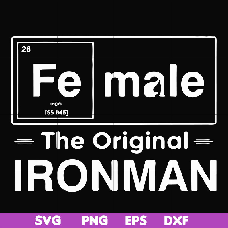 FN000211-Female the original ironman svg, png, dxf, eps file FN000211.jpg