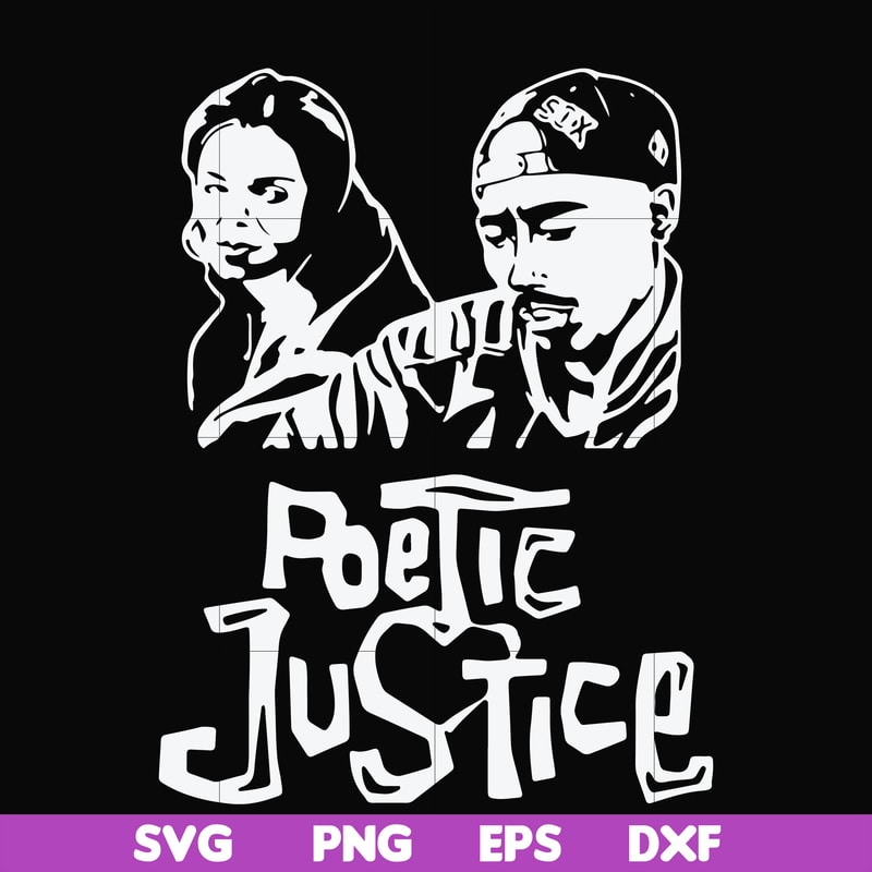 FN000519-Poetic Justice svg, png, dxf, eps file FN000519.jpg