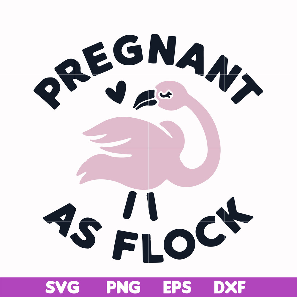 FN000768-Pregnant as flock svg, png, dxf, eps file FN000768.jpg
