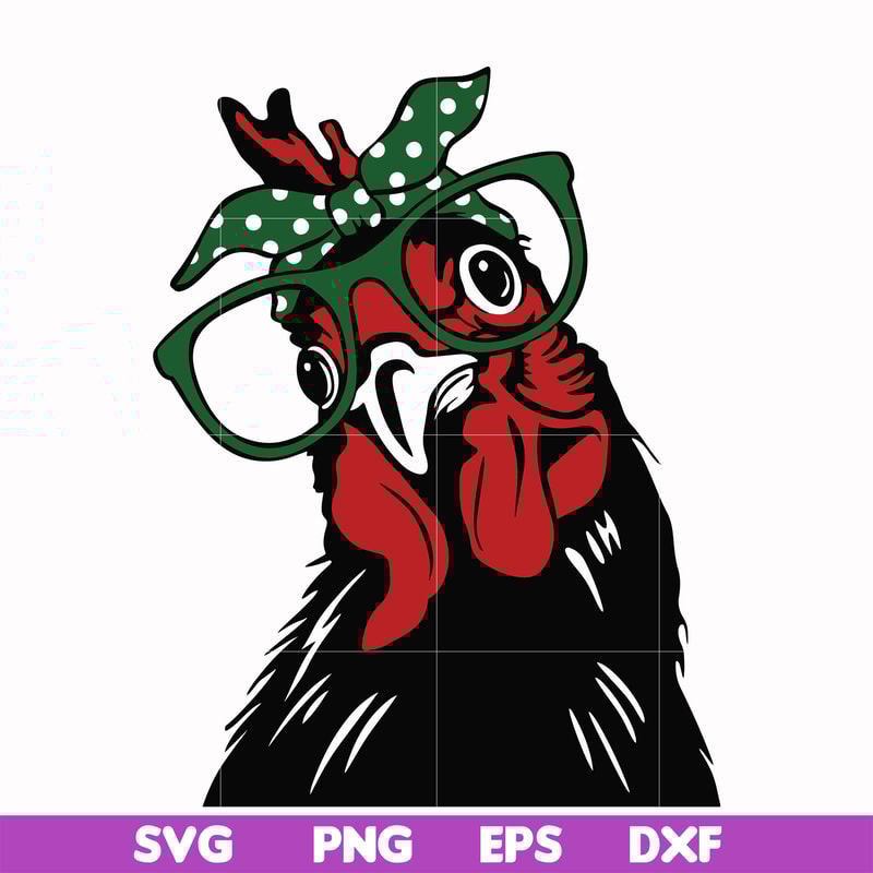 FN000991-Rooster svg, png, dxf, eps file FN000991.jpg