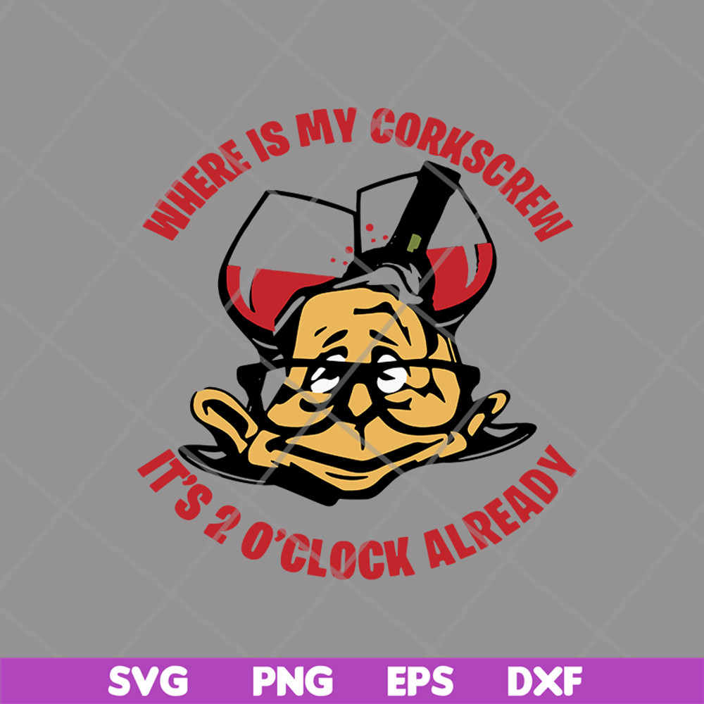 FN14062102-Wine With Dewine, It's 2 o'clock somewhere svg, png, dxf, eps digital file FN14062102.jpg