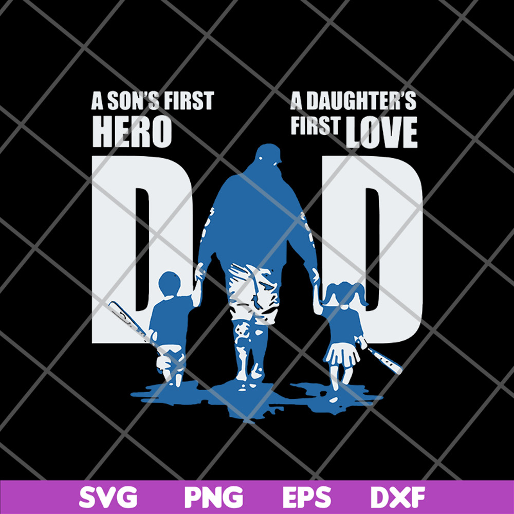 FTD02062104-Dad a son's first hero a daughter's first love svg, png, dxf, eps digital file FTD02062104.jpg