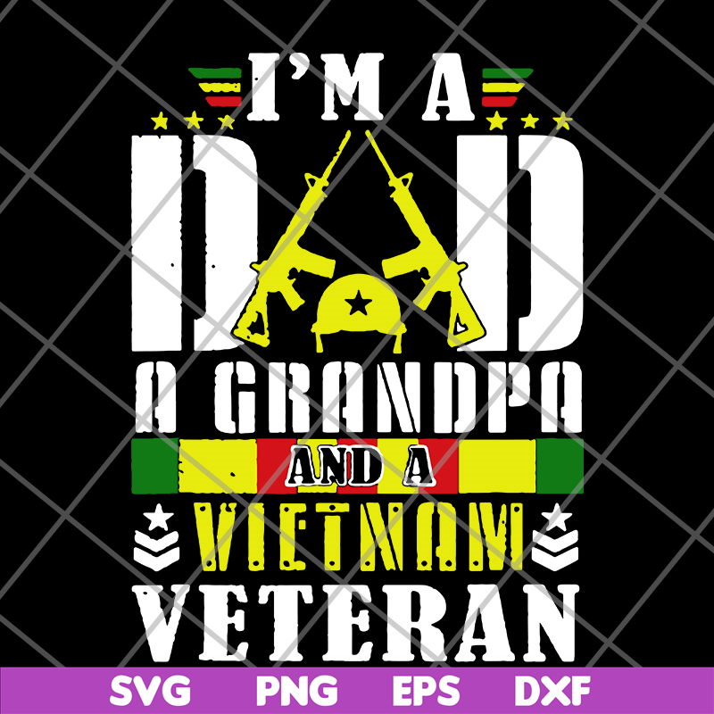 FTD03062110-I'm a dad a grandpa svg, png, dxf, eps digital file FTD03062110.jpg