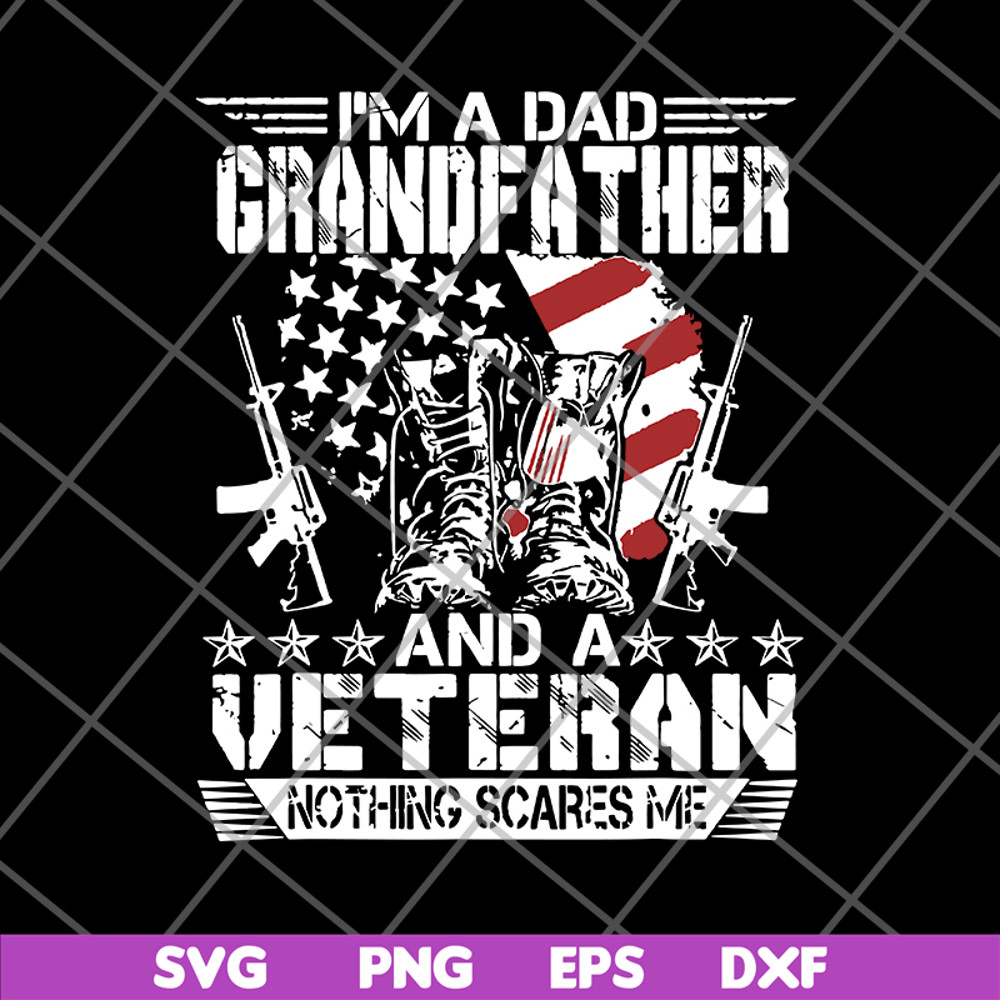 FTD03062111-Im A Dad Grandfather Veteran svg, png, dxf, eps digital file FTD03062111.jpg