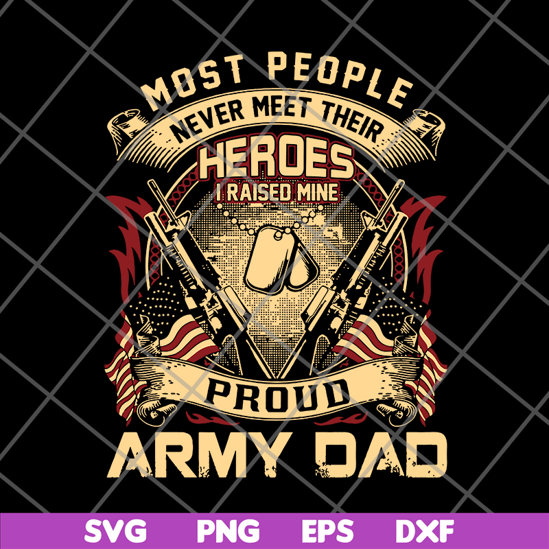 FTD04062113-Most People Never Meet Their Heroes svg, png, dxf, eps digital file FTD04062113.jpg