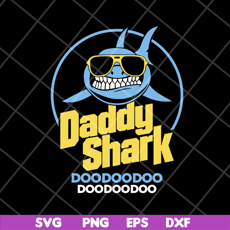 FTD06052133-daddy shark doo doo doo doo doo svg, png, dxf, eps digital file FTD06052133.jpg