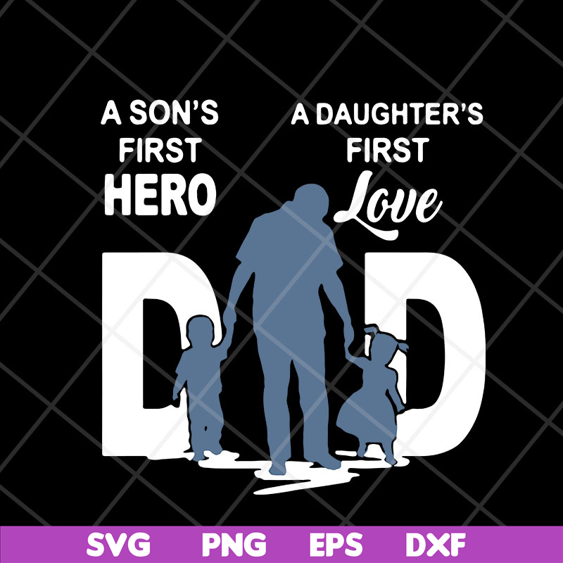 FTD13052109-a son's first hero dsvg, png, dxf, eps digital file FTD13052109.jpg