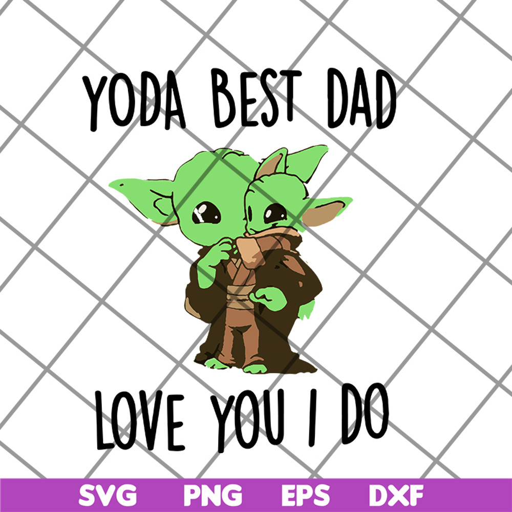 FTD19052114- yoda best dad svg, png, dxf, eps digital file FTD19052114.jpg