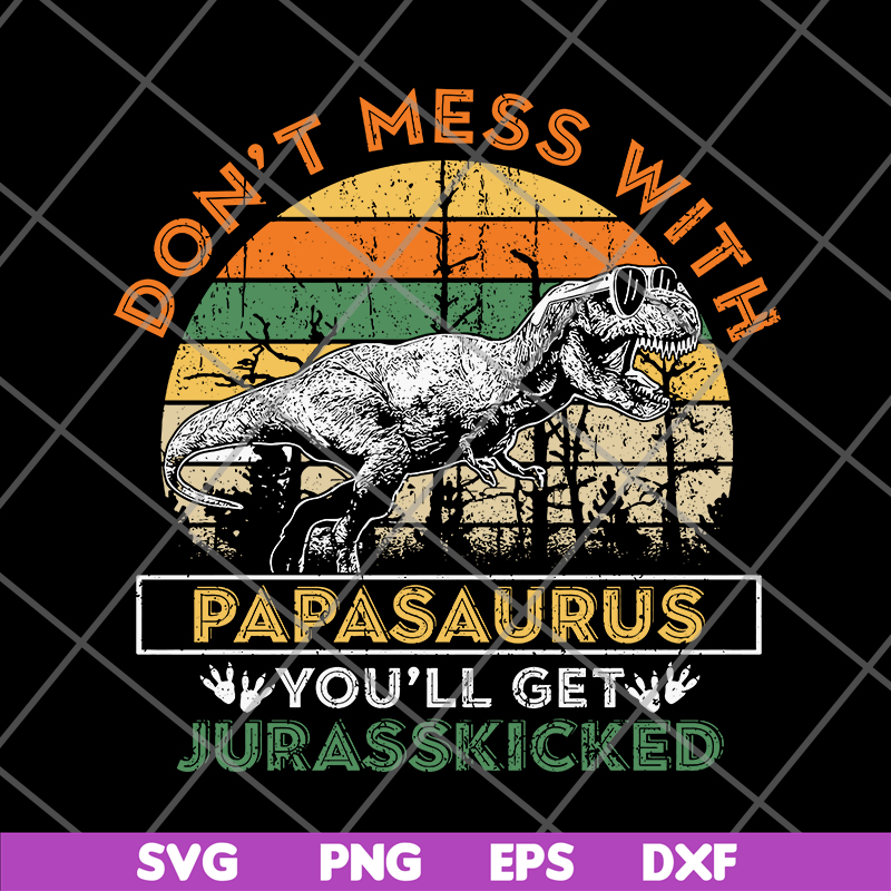 FTD24052117-Papa Saurus svg, png, dxf, eps digital file FTD24052117.jpg