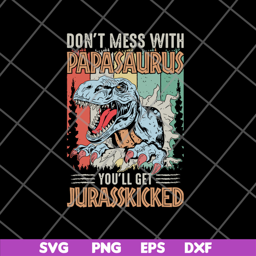 FTD24052121-Papa Saurus svg, png, dxf, eps digital file FTD24052121.jpg