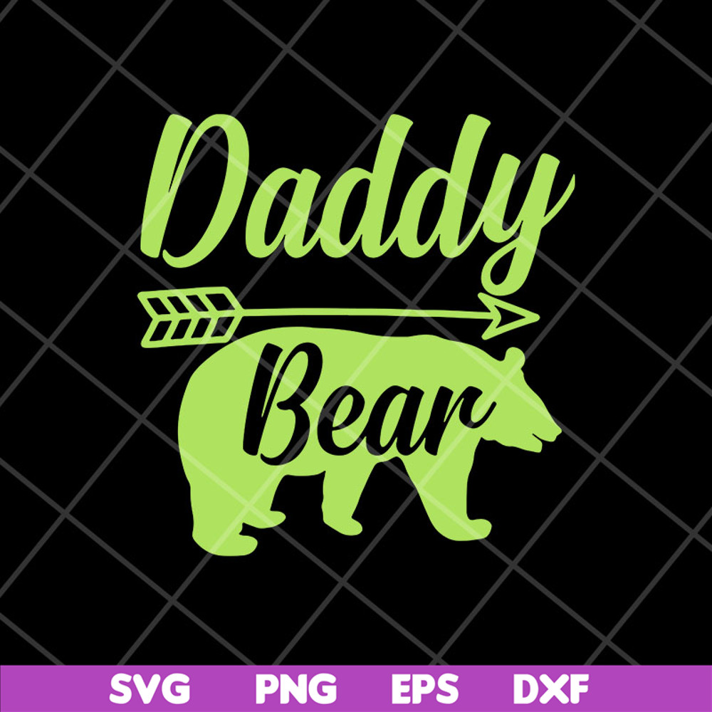 FTD28042115-Daddy bear svg, Fathers day svg, png, dxf, eps digital file FTD28042115.jpg