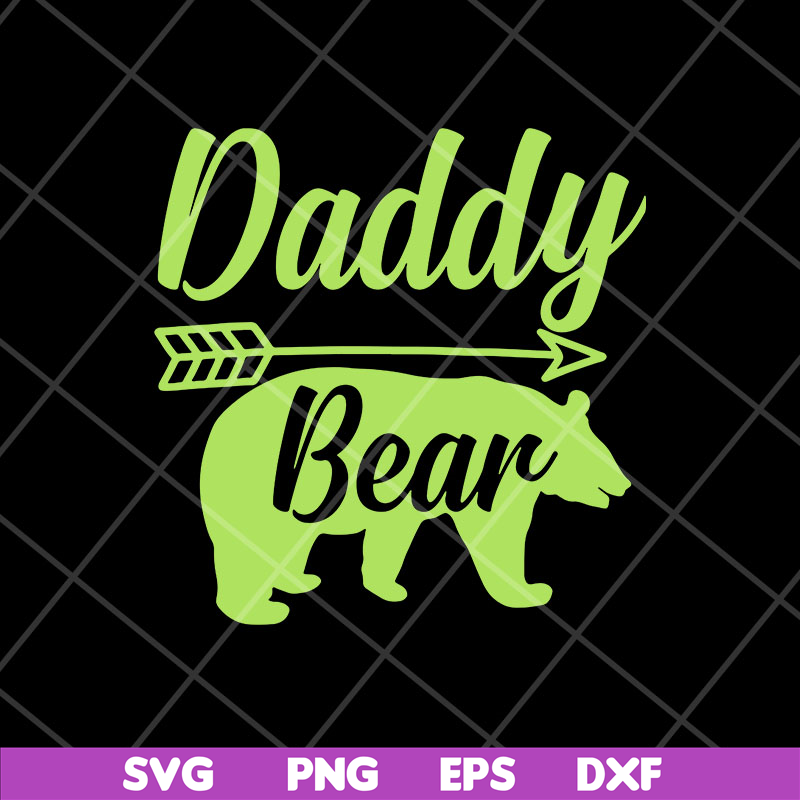 FTD28042115-Daddy bear svg, Fathers day svg, png, dxf, eps digital file FTD28042115.jpg