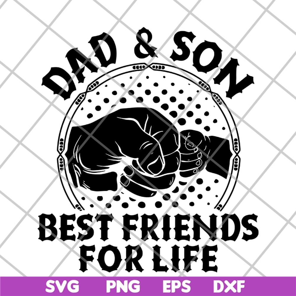 FTD29052105-dad and Son Best Friends For Life svg, png, dxf, eps digital file FTD29052105.jpg