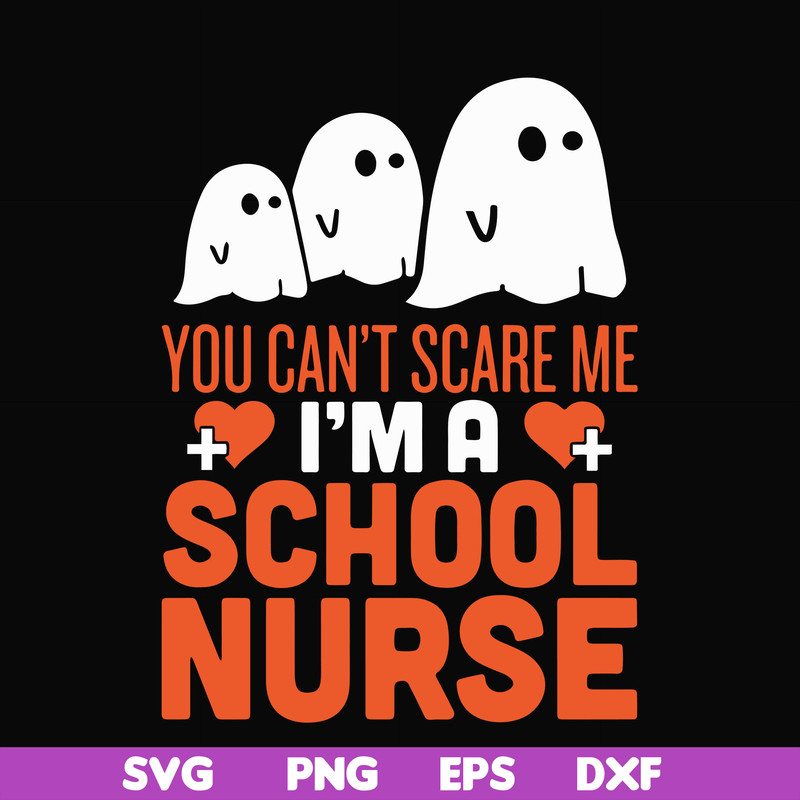 HLW0106-i am a school nurse svg, png, dxf, eps digital file HLW0106.jpg