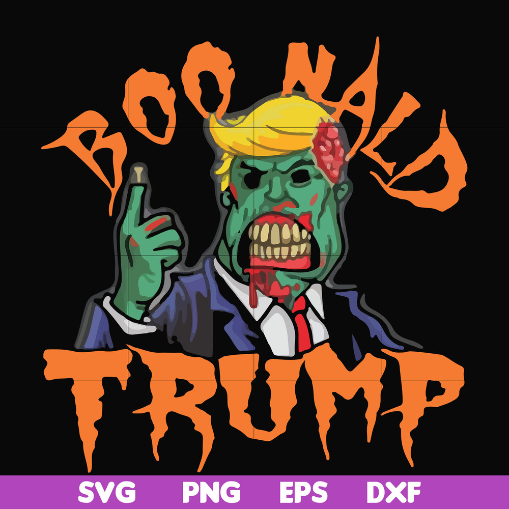 HLW20072013-Boo nald trump svg, halloween svg, png, dxf, eps digital file HLW20072013.jpg