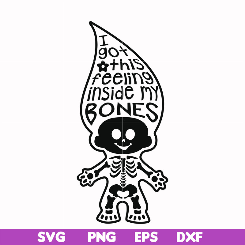 HLW22072019-I got this feeling inside my bones svg, skeleton svg, halloween svg, png, dxf, eps digital file HLW2207219.jpg