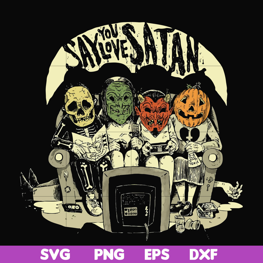 HLW2407202-Say you love satan svg, halloween svg, png, dxf, eps digital file HLW2407202.jpg