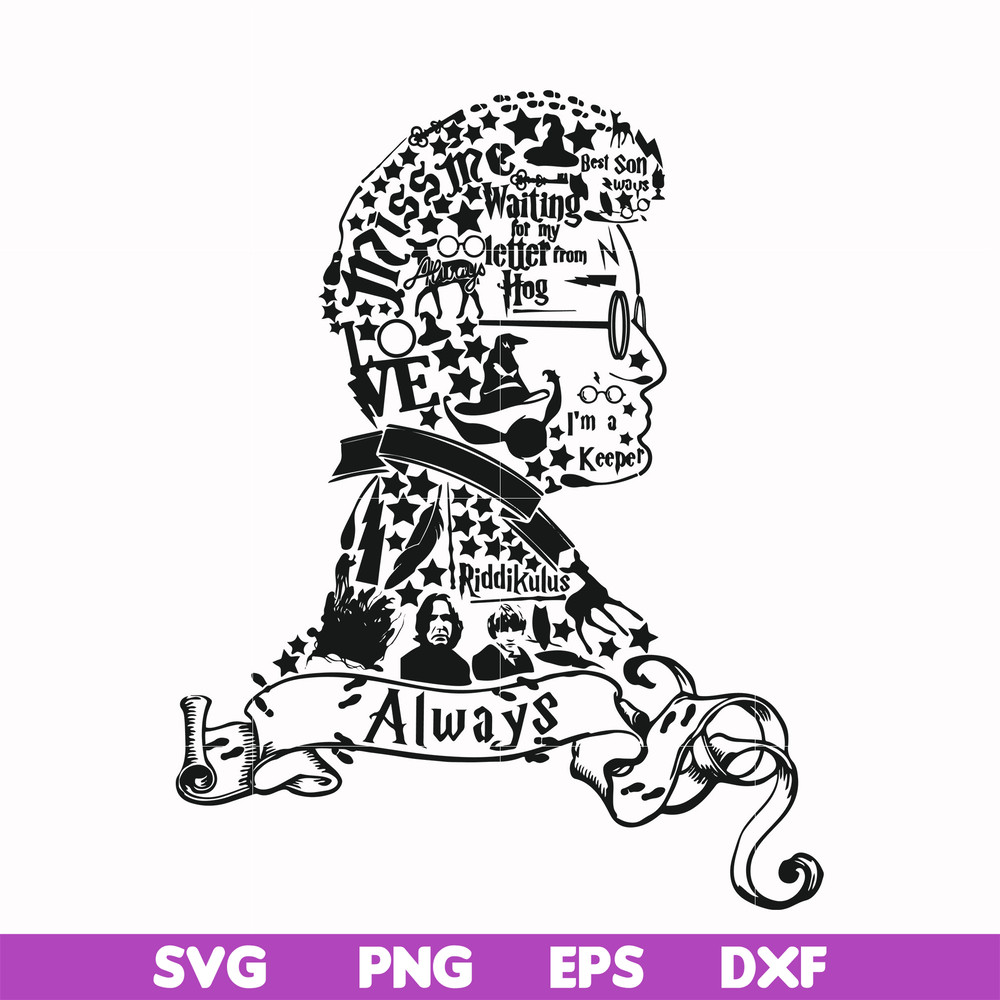 HRPT00037-All this time always svg, png, dxf, eps file HRPT00037.jpg