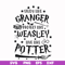 HRPT0007-Study like granger protect like weasley live like potter svg, png, dxf, eps file HRPT0007.jpg
