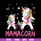 MTD02042115-Mamacorn dabbing svg, Mother's day svg, eps, png, dxf digital file MTD02042114.jpg
