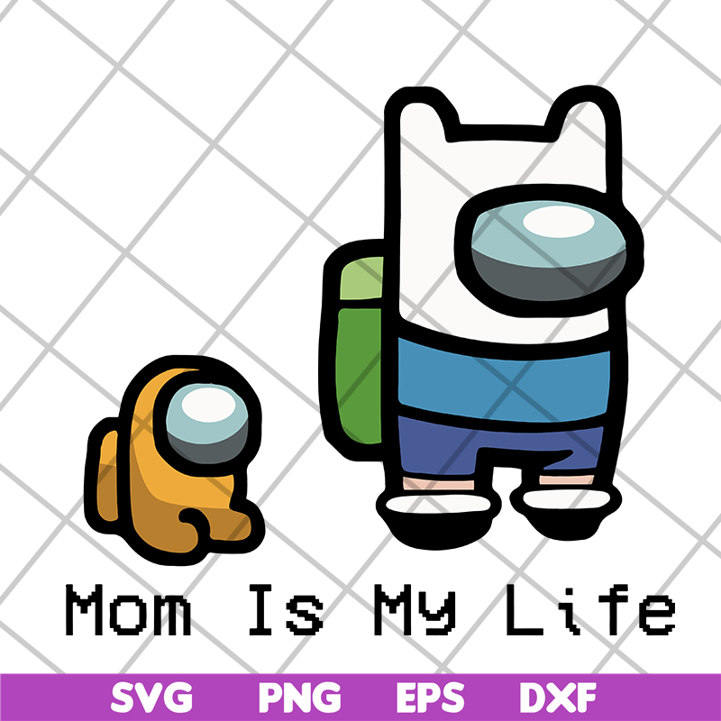 MTD04042125-mom is my life svg, Mother's day svg, eps, png, dxf digital file MTD04042125.jpg