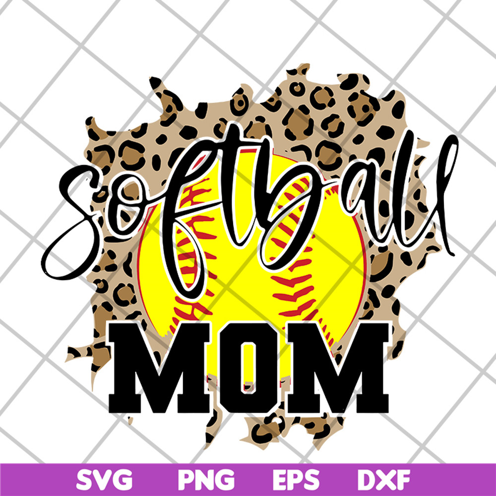 MTD05042127-Sofball mom svg, Mother's day svg, eps, png, dxf digital file MTD05042127.jpg