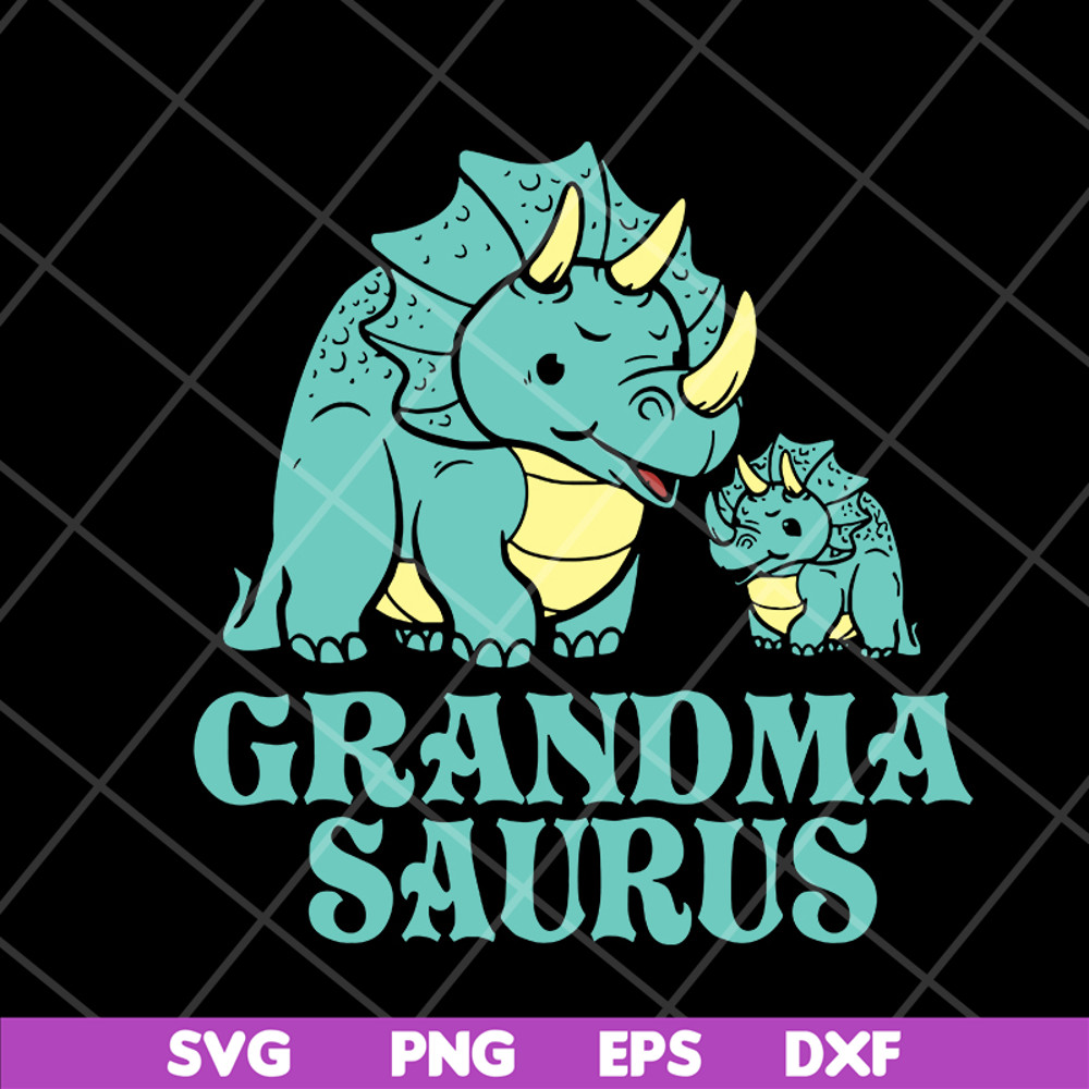 MTD05042137-Grandma saurus svg, Mother's day svg, eps, png, dxf digital file MTD05042137.jpg
