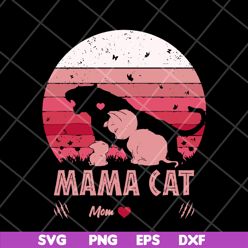MTD10042121-Mama cat mom svg, Mother's day svg, eps, png, dxf digital file MTD10042121.jpg
