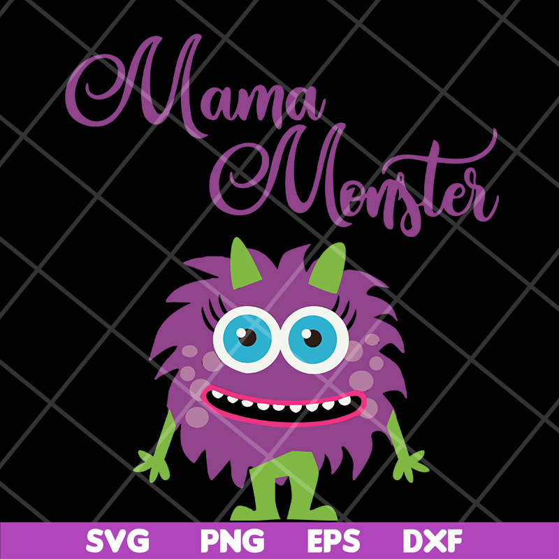 MTD15042128-Mama monster svg, Mother's day svg, eps, png, dxf digital file MTD15042128.jpg