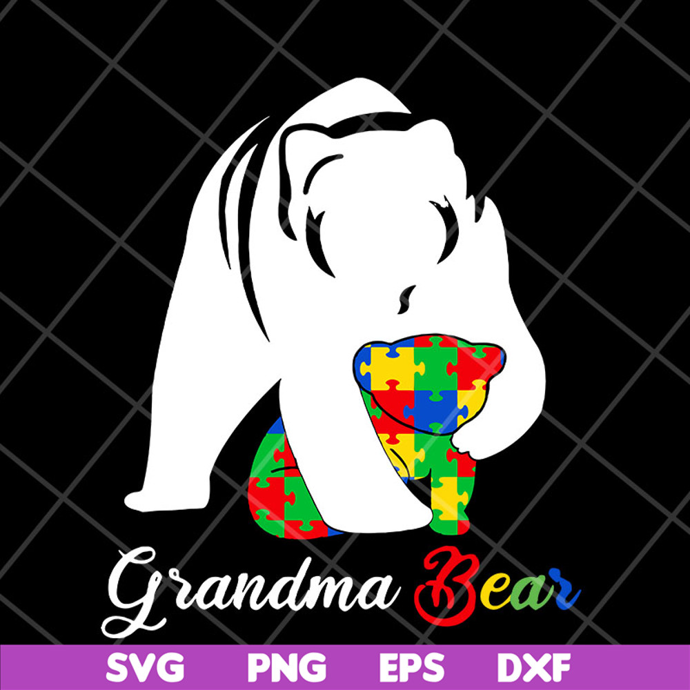 MTD27042112-Grandma bear svg, Mother's day svg, eps, png, dxf digital file MTD27042112.jpg