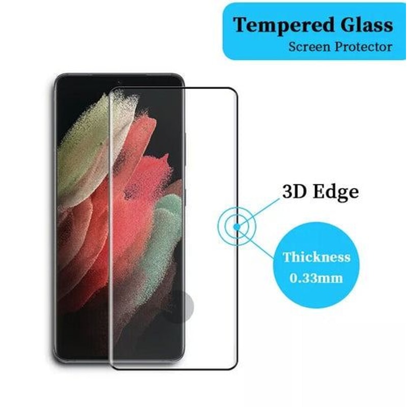 Samsung Galaxy S22 S23 Ultra Tempered Glass Screen Protector CaseFriendly Fingerprint Retention 2