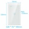 Smart Wall Touch Light Switch For Alexa Google WiFi Enabled Glass Panel Voice Control Remote Contro