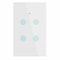 Smart Wall Touch Light Switch For Alexa Google WiFi Enabled Glass Panel Voice Control 4