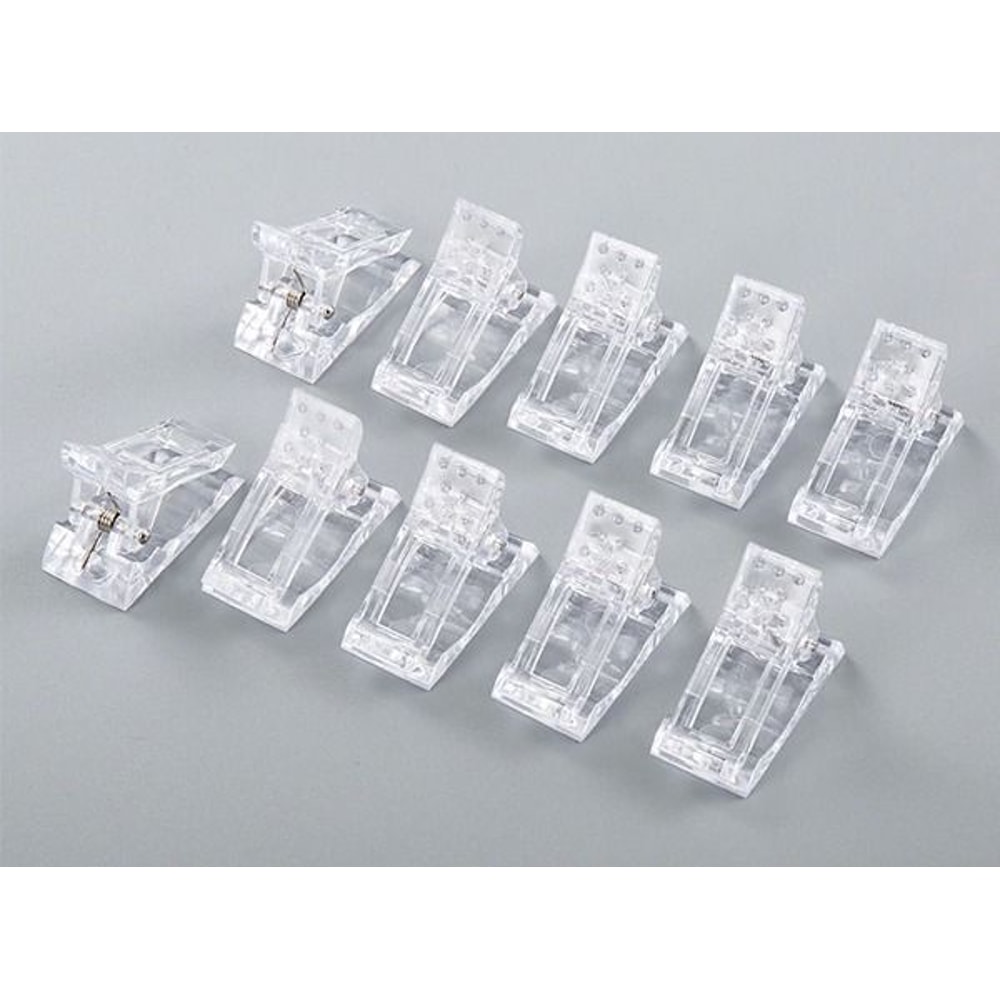 Quick Nail Tips Clip For Poly Builder Gel DIY Extension Clamp Clips For Easy Nail Art 8