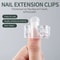 Quick Nail Tips Clip For Poly Builder Gel DIY Extension Clamp Clips For Easy Nail Art 3