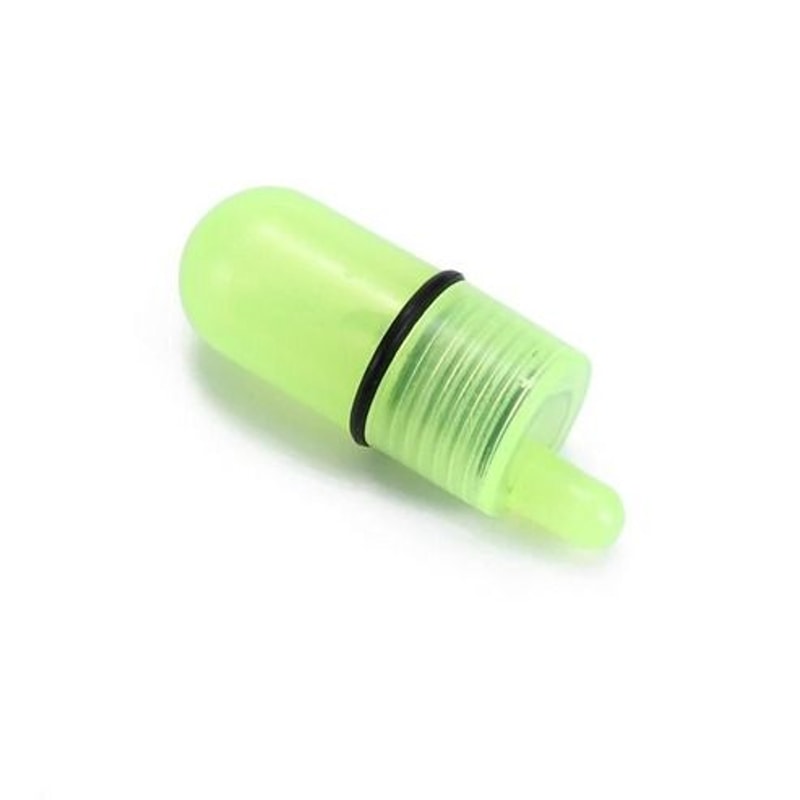 LED Night Fishing Bite Bait Alarm Bells Rod Tip Clip Alert Ring Green LED Lights For Night Fishing 5