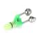 LED Night Fishing Bite Bait Alarm Bells Rod Tip Clip Alert Ring Green LED Lights For Night Fishing 7