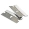 Single Edge Razor Blades 100 Pcs Extra Sharp Heat Treated Safety Knife Scrapers For Effective Paint 1