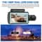 Dual Lens Car DVR Dash Cam Front And Interior Camera With GSensor Emergency Accident Lock Parking M 8