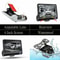 Dual Lens Car DVR Dash Cam Front And Interior Camera With GSensor Emergency Accident Lock Parking M 14