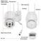 Wireless Outdoor CCTV IP PTZ Camera HD WiFi Smart Home Security IR Cam Night Vision 2