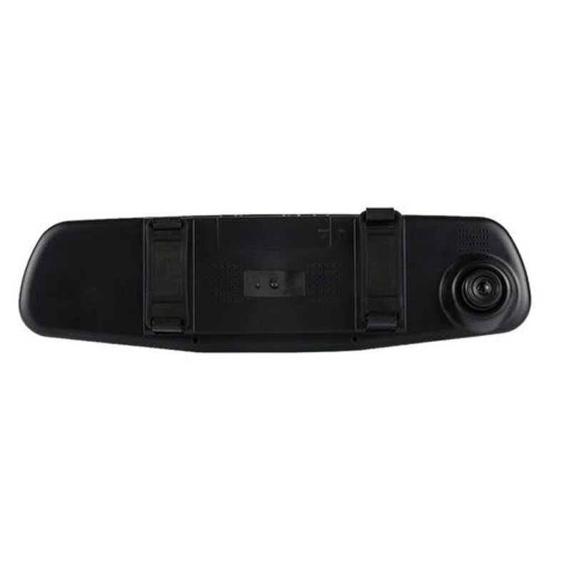 HD Car DVR Dual Dash Cam Front Rear Video Recorder With Rearview Mirror Display For Complete Cover