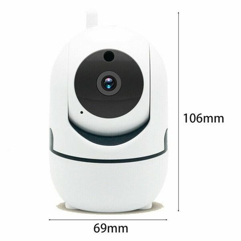 Wireless Indoor Home Security Camera With Night Vision WiFi Baby Monitor Pet Monitor 9